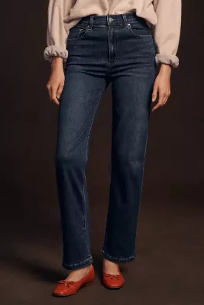Le Jean Sabine High-Rise Straight-Leg Jeans