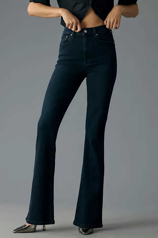 Le Jean Remy High-Rise Flare Jeans