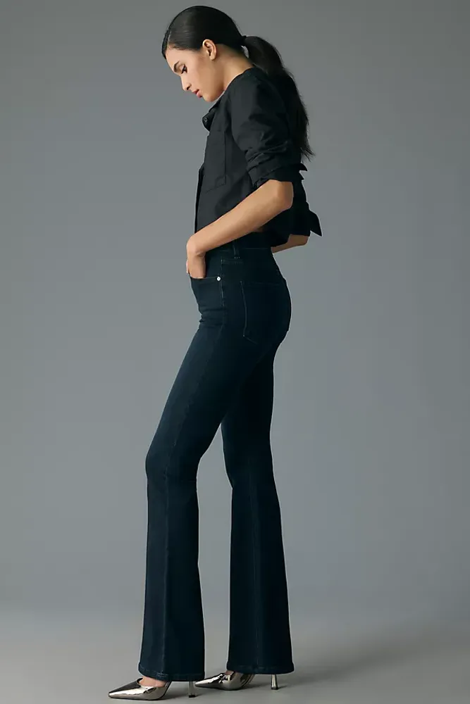 Le Jean Remy High-Rise Flare Jeans