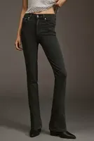Le Jean Lara High-Rise Slim Straight-Leg Jeans