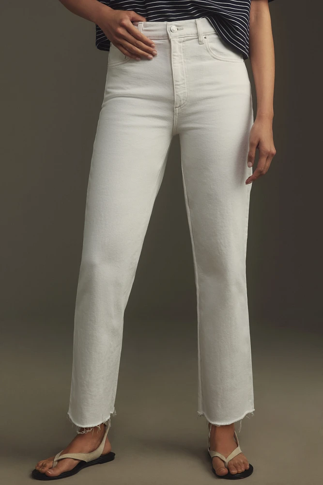 Le Jean Sabine Mid-Rise Straight-Leg Jeans