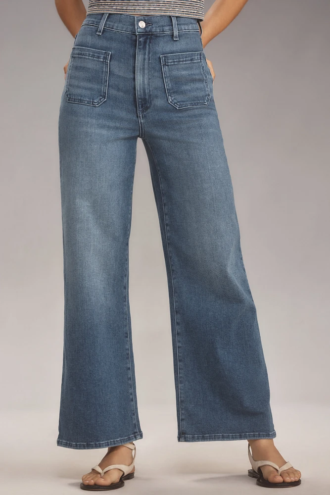 Le Jean Virginia High-Rise Wide-Leg Jeans