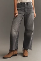 Le Jean Utility Low-Slung Barrel Jeans