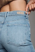 LE JEAN Alexa Mid-Rise Wide-Leg Jeans