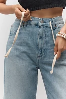 Le Jean Luna High-Rise Relaxed Wide-Leg Jeans