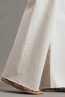 LE JEAN Column High-Rise Straight-Leg Jeans