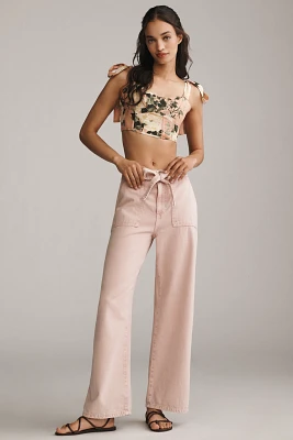 LE JEAN Rory High-Rise Relaxed Barrel Jeans