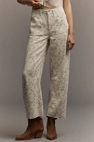 LE JEAN Utility High-Rise Soft Barrel Jeans