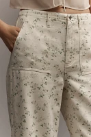 LE JEAN Utility High-Rise Soft Barrel Jeans