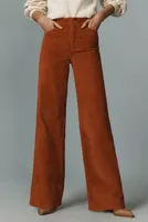 Favorite Daughter The Mischa Corduroy High-Rise Wide-Leg Jeans