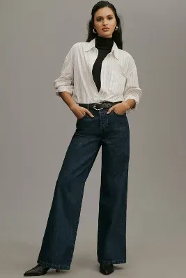 Favorite Daughter The Masha High-Rise Wide-Leg Jeans