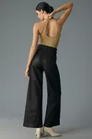 Favorite Daughter Mischa High-Rise Wide-Leg Ankle Jeans