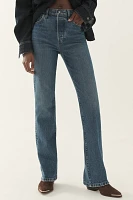 Favorite Daughter Valentina High-Rise Straight-Leg Jeans