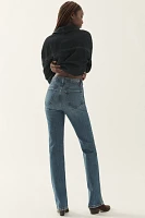 Favorite Daughter Valentina High-Rise Straight-Leg Jeans