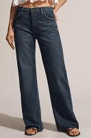 Hudson Petite Rosie High-Rise Wide-Leg Jeans
