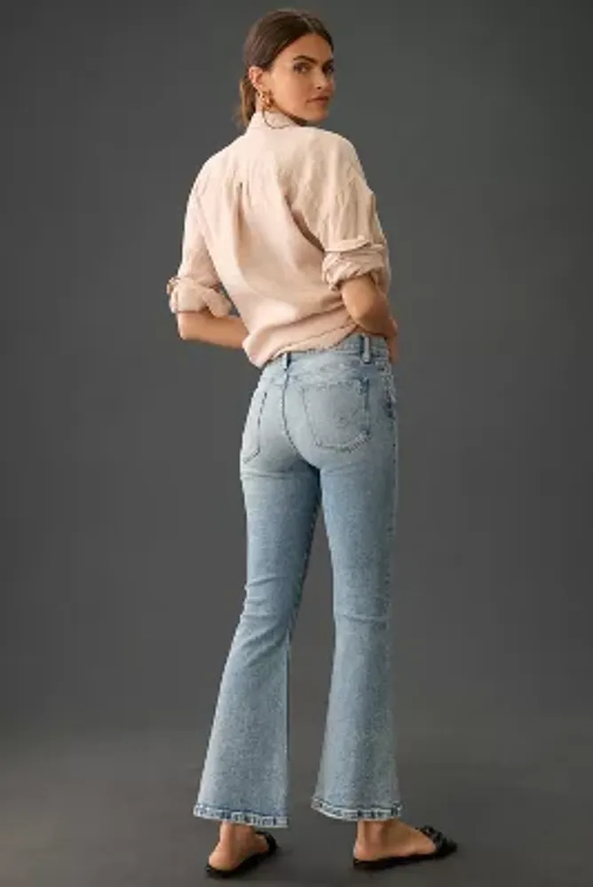 Barbara High-Rise Bootcut Crop Jean