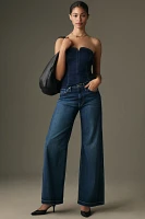 Hudson Jodie High-Rise Wide-Leg Jeans