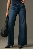 Hudson Jodie High-Rise Wide-Leg Jeans