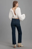 Hudson Rosie High-Rise Wide-Leg Jeans