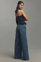 Hudson Jodie High-Rise Wide-Leg Jeans