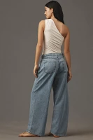 Triarchy Nesta Drawstring Mid-Rise Wide-Leg Jeans