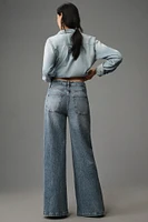 Triarchy Ms. Fonda High-Rise Wide-Leg Jeans