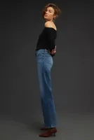 Fidelity Denim Katie Mid-Rise Straight Jeans