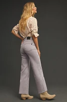 Modern American High-Rise Wide-Leg Jeans