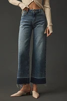 Fidelity Denim Malibu Crop Wide-Leg Jeans