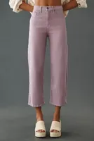 Modern American Savannah High-Rise Wide-Leg Crop Jeans