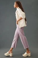 Modern American Savannah High-Rise Wide-Leg Crop Jeans