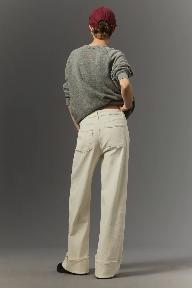 Fidelity Denim Ziggy Mid-Rise Cuffed Jeans