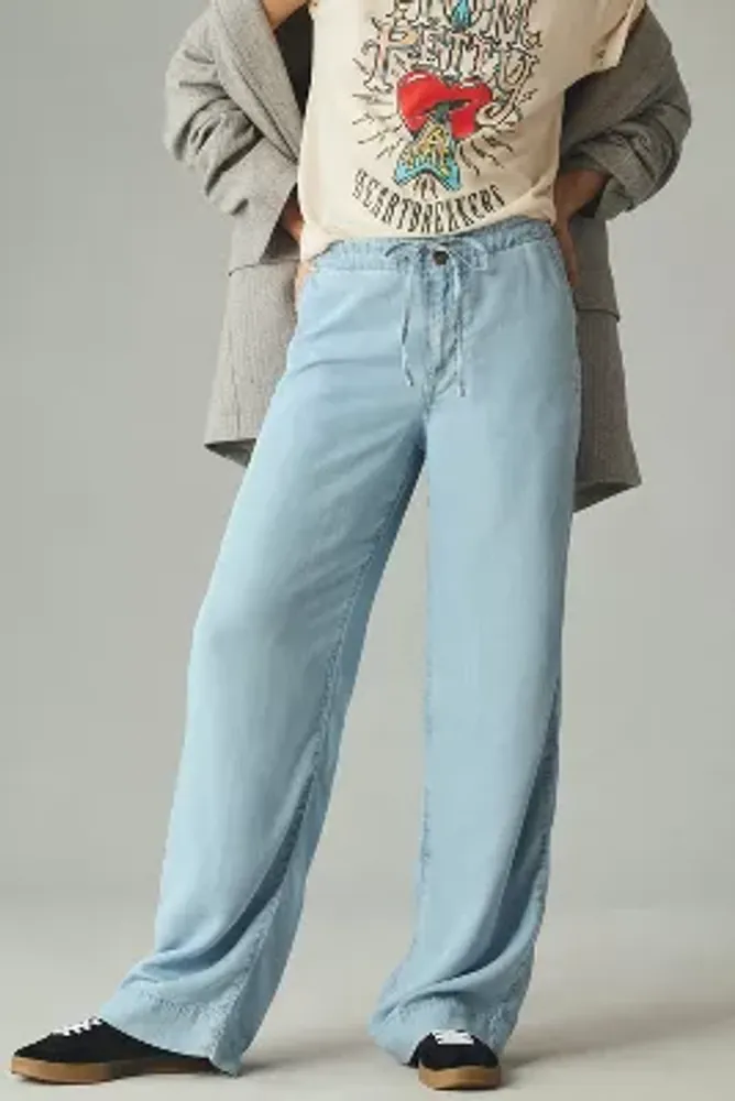 Fidelity Andy High-Rise Tie-Waist Jeans