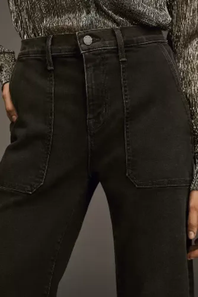Modern American Farrah Mid-Rise Wide-Leg Jeans