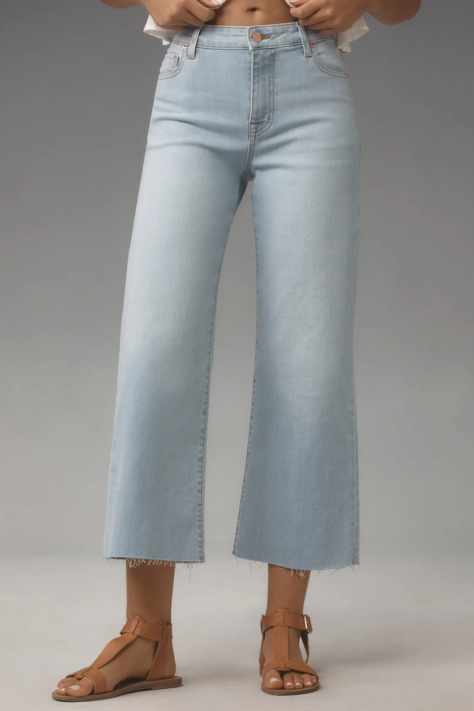 Fidelity Denim Katie High-Rise Crop Flare Jeans