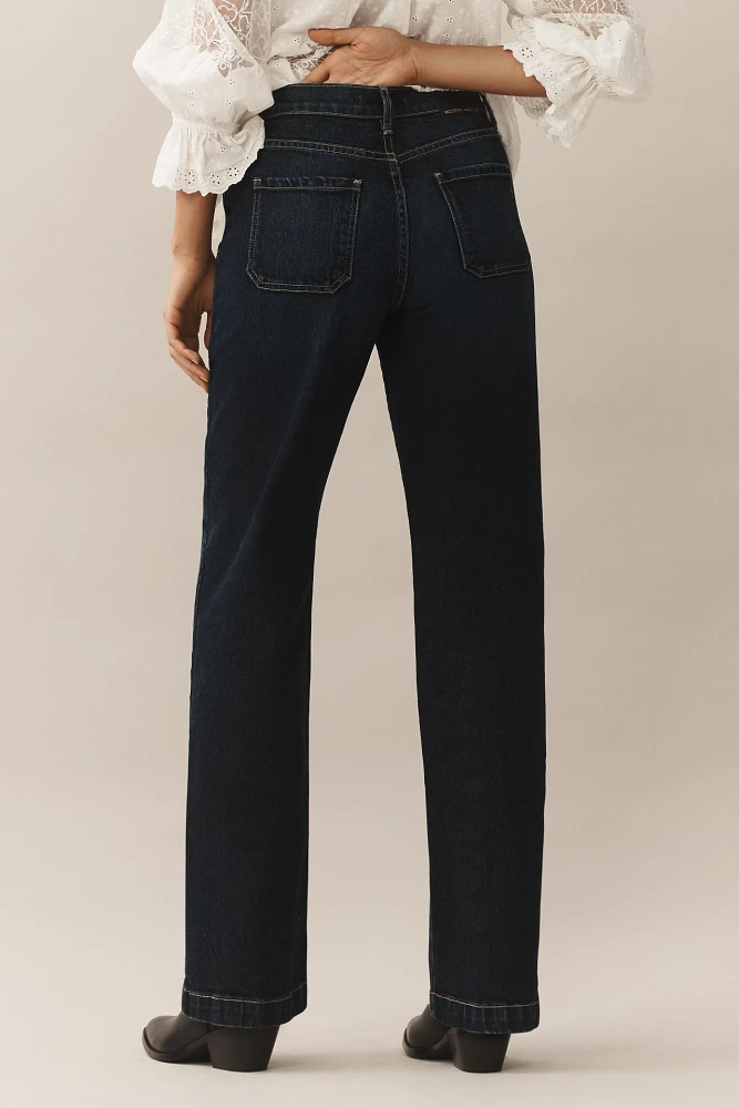 Modern American Farrah High-Rise Wide-Leg Jeans