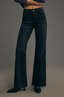 Fidelity Denim Alika High-Rise Flare Jeans