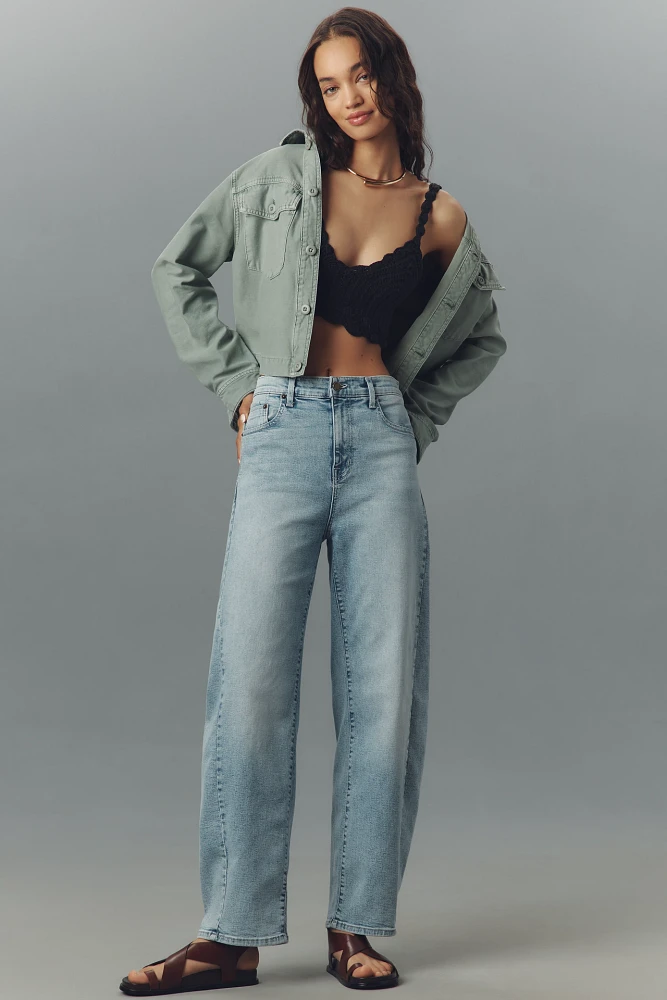 Modern American Daphne High-Rise Wide-Leg Jeans