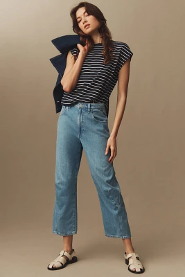 Current/Elliott Coppola High-Rise Relaxed-Leg Jeans