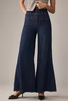 Pilcro High-Rise Wide-Leg Trouser Jeans