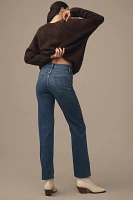 rag & bone Harlow Mid-Rise Ankle Straight-Leg Jeans