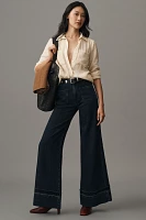 rag & bone Marina High-Rise Wide-Leg Flare Jeans