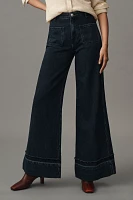 rag & bone Marina High-Rise Wide-Leg Flare Jeans