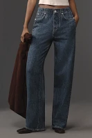 rag & bone Miramar Mid-Rise Wide-Leg Jeans