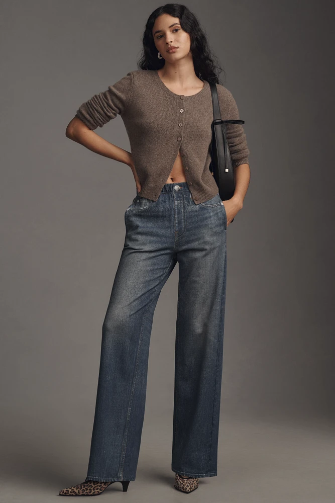 rag & bone Miramar High-Rise Wide-Leg Jeans