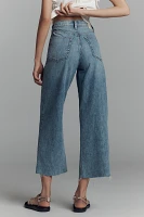 rag & bone Featherweight High-Rise Wide-Leg Jeans