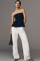 rag & bone Ultra Featherweight Phoebe High-Rise Wide-Leg Jeans