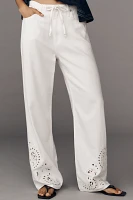 rag & bone Ultra Featherweight Phoebe High-Rise Wide-Leg Jeans