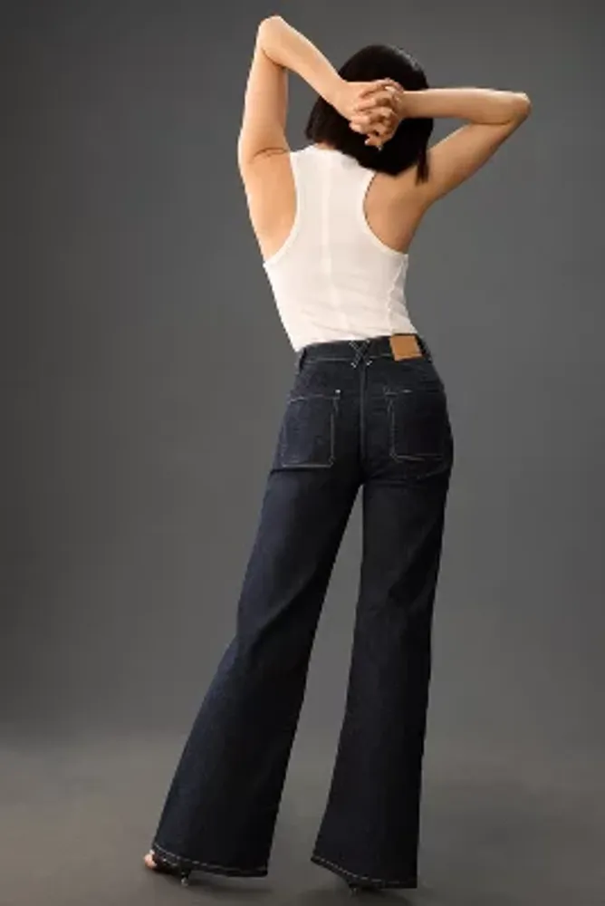 Seventy + Mochi Marie High-Rise Sailor Jeans