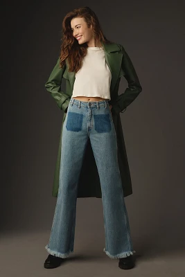 Seventy + Mochi Mable High-Rise Straight-Leg Jeans